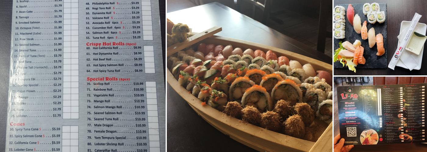 Li-Ao Sushi (Nolan Hill) Menu