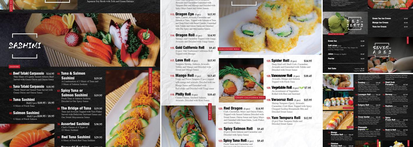 Sushi Ai Menu