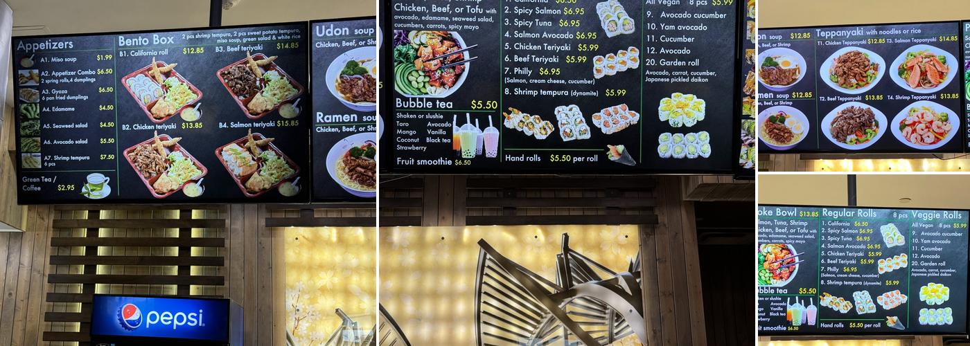 Netsui Sushi & Japanese Grill Menu