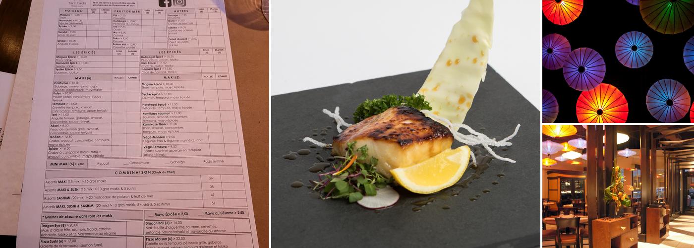 Restaurant Torii Sushi Menu