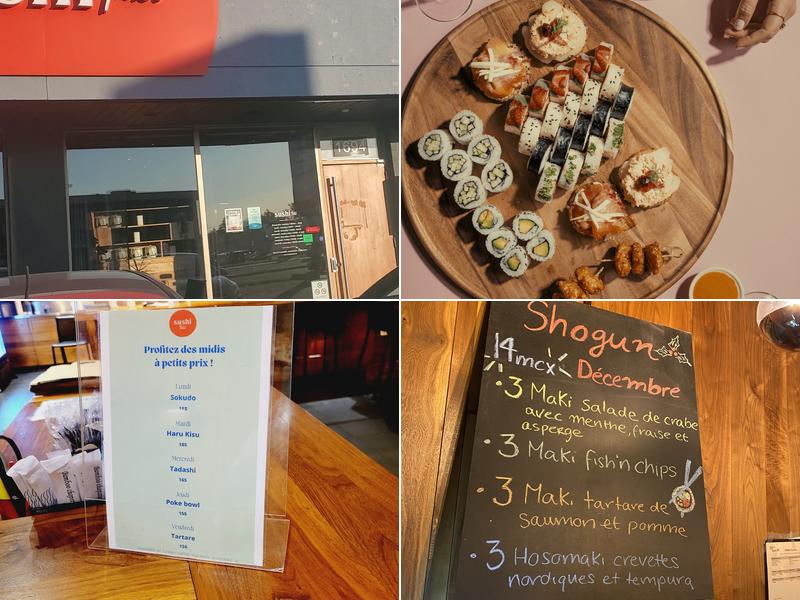 Sushi Taxi - Station Laval Menu