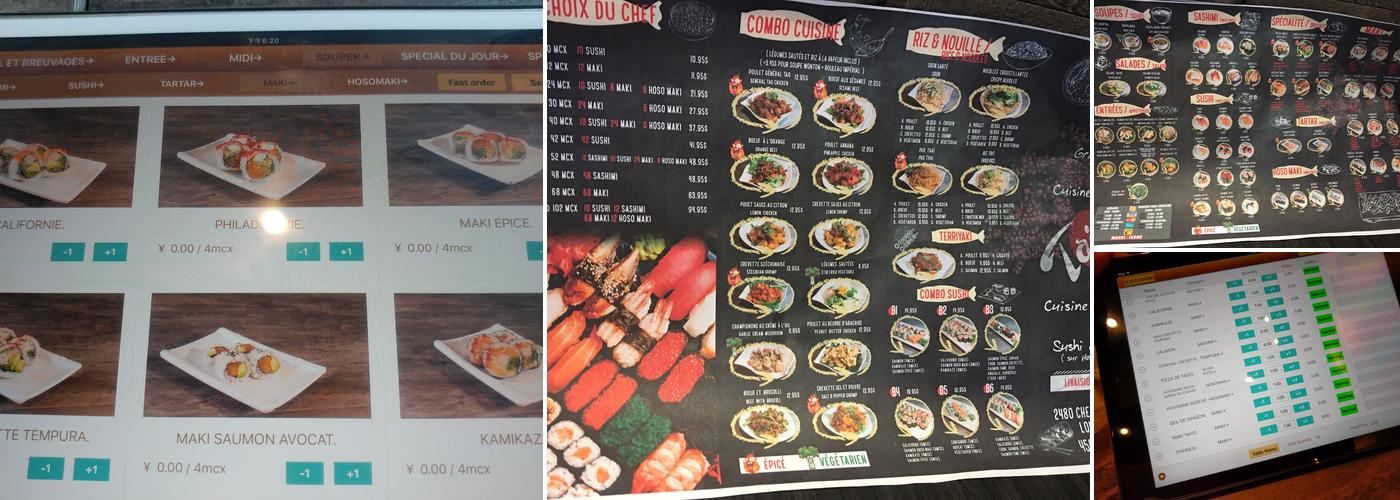 Taiyo Longueuil Menu