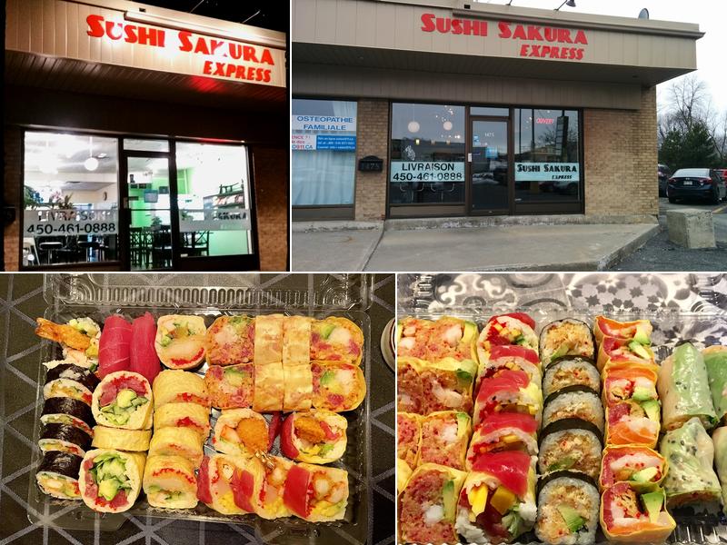 Sakura Sushi Express 1475 Rue Roberval, Saint-Bruno-de-Montarville