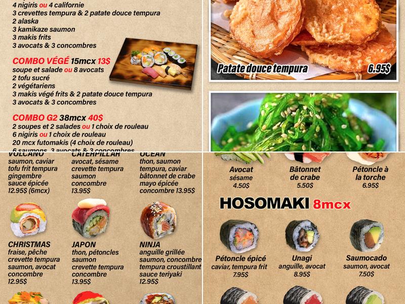Maki Maki Menu