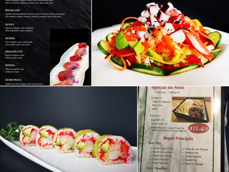 Okane Sushi Bar-Brossard Menu