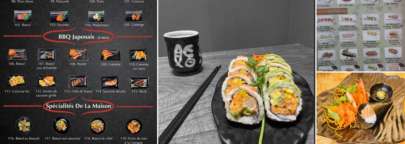 Fujiyama Sushi à Volonté Menu