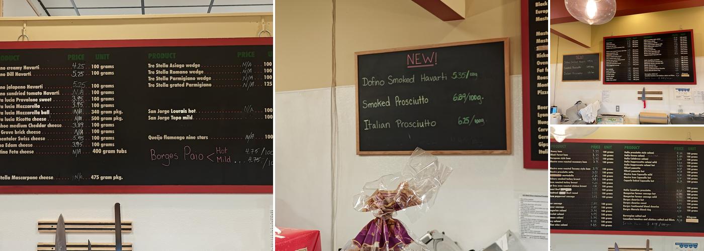 Fortuna Bakery Ltd Menu