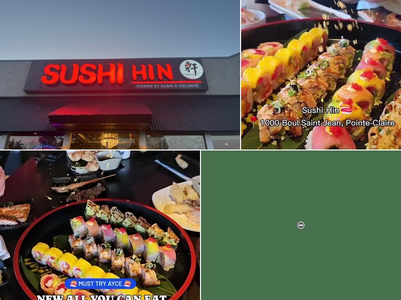 Sushi Hin Menu