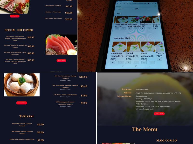 Sushi Plus Menu