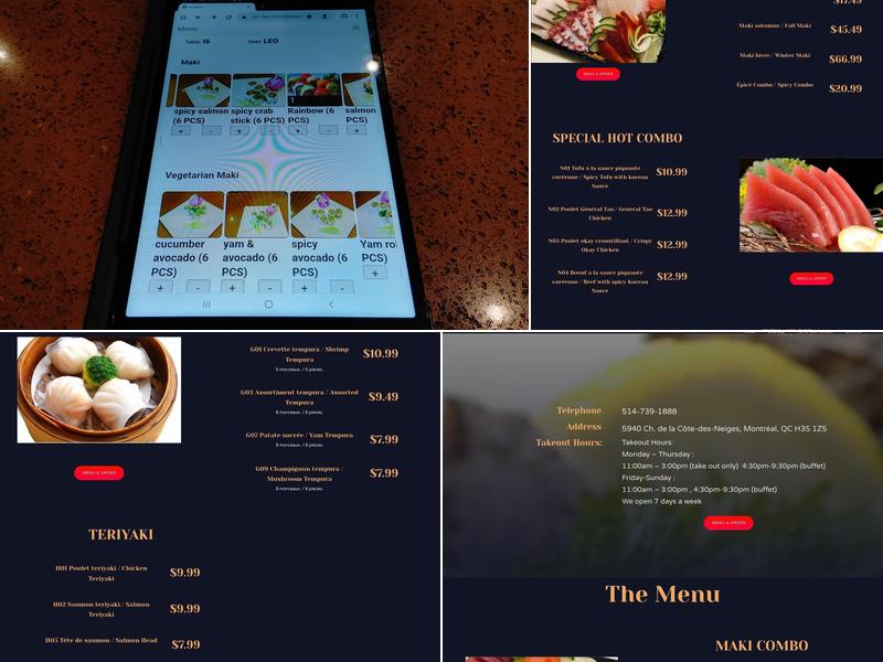 Sushi Plus Menu