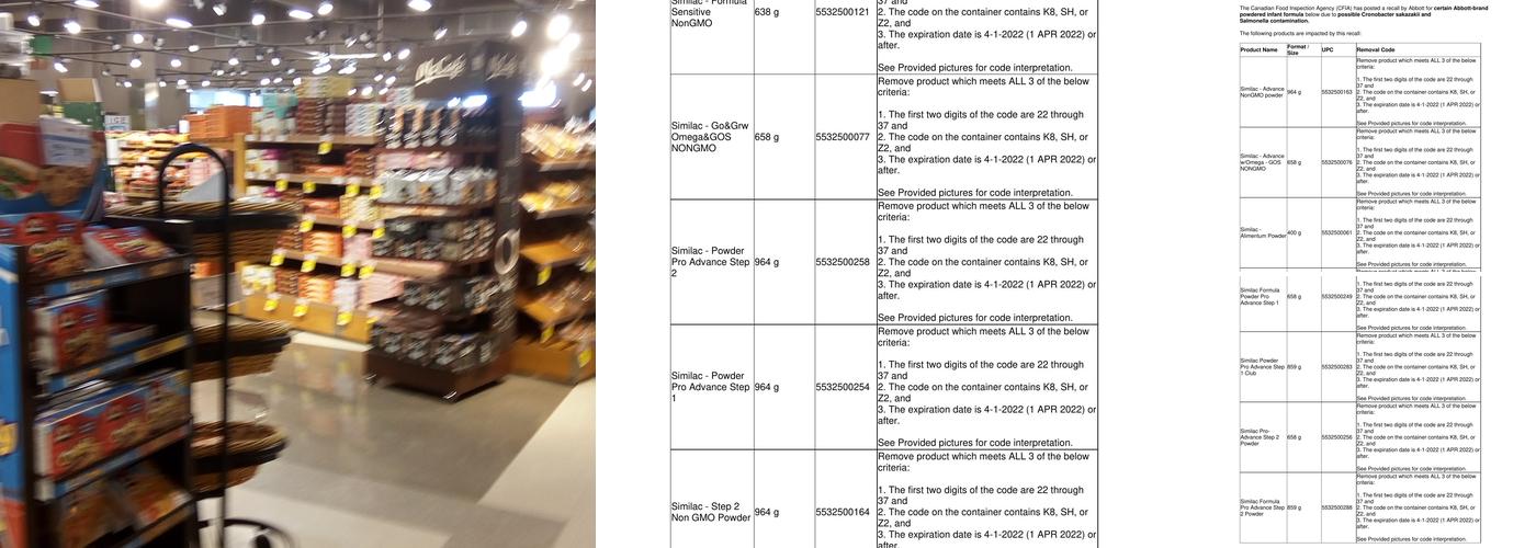 Sobeys Mountain Road Menu