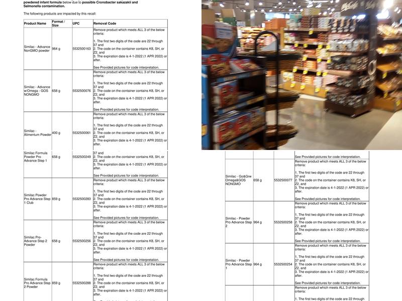 Sobeys Mountain Road Menu