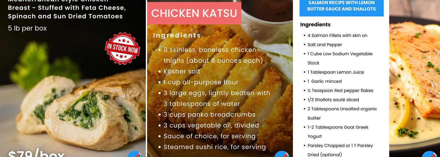 Stefania Food Inc. Menu