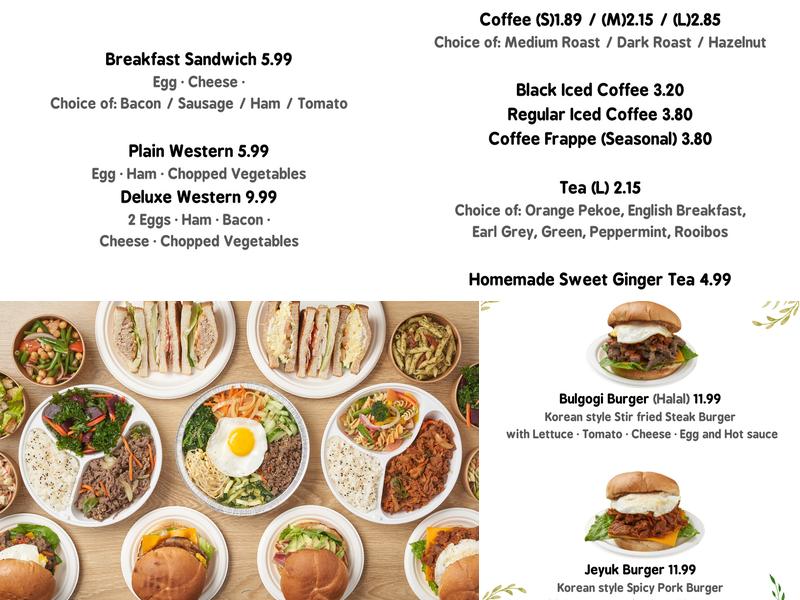 Joanne's Deli Menu