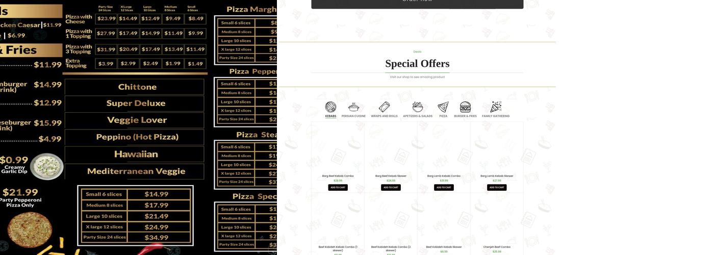 Madani Menu
