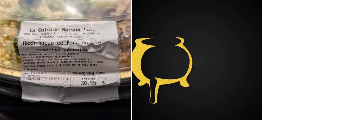 La Cuisine Maison Menu