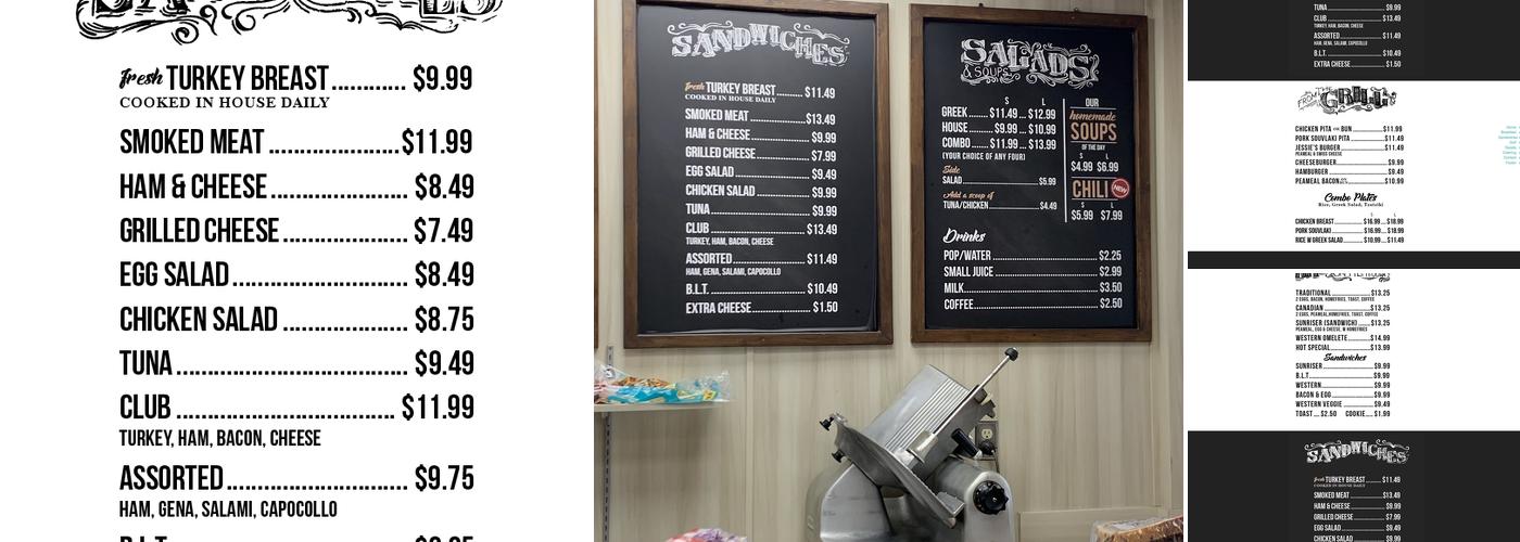 Jessie's Menu