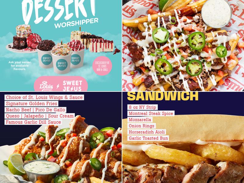 St. Louis Bar & Grill Menu