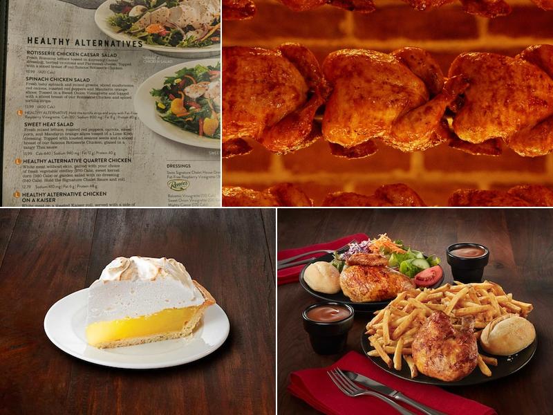 Swiss Chalet Menu
