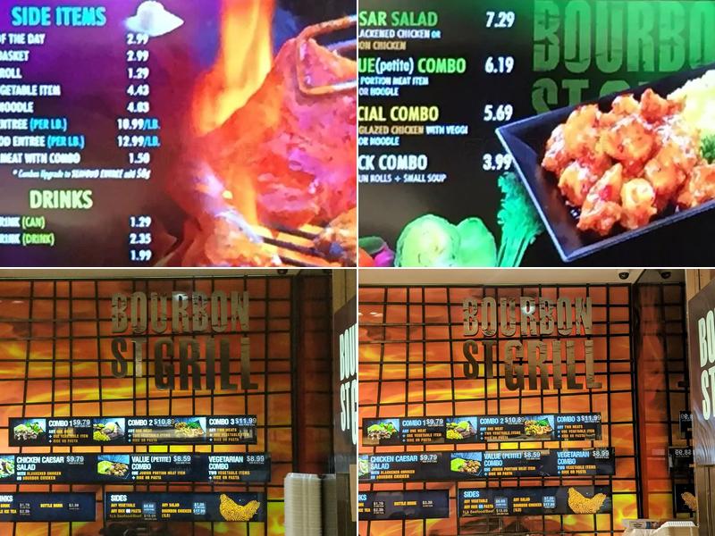 Bourbon Street Grill Menu