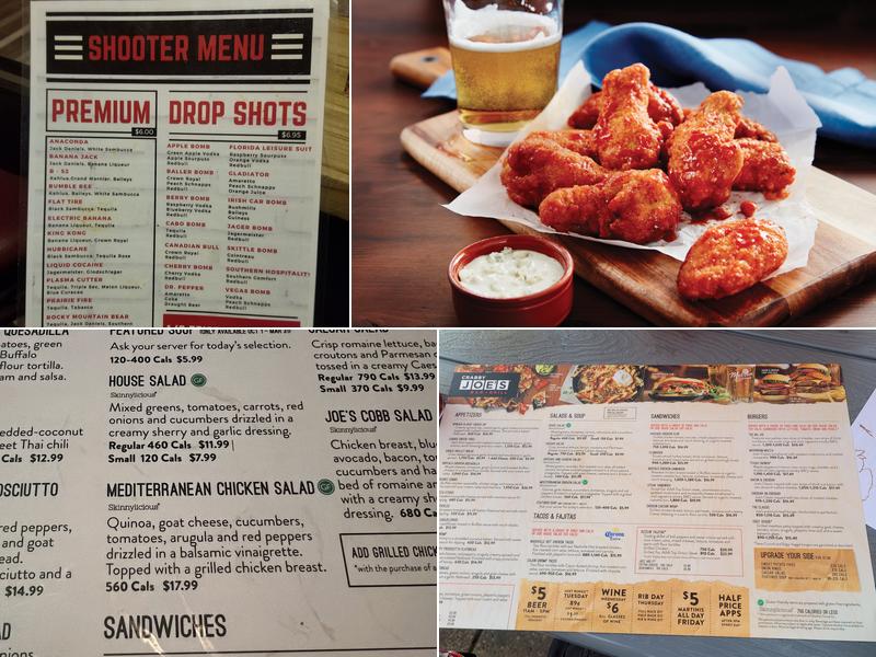 Crabby Joe's Bar • Grill Menu
