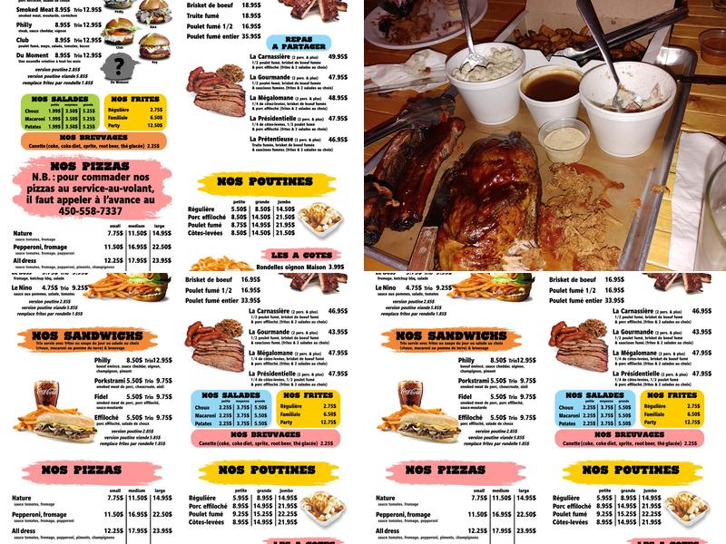 La Shed Charcuterie artisanale Menu