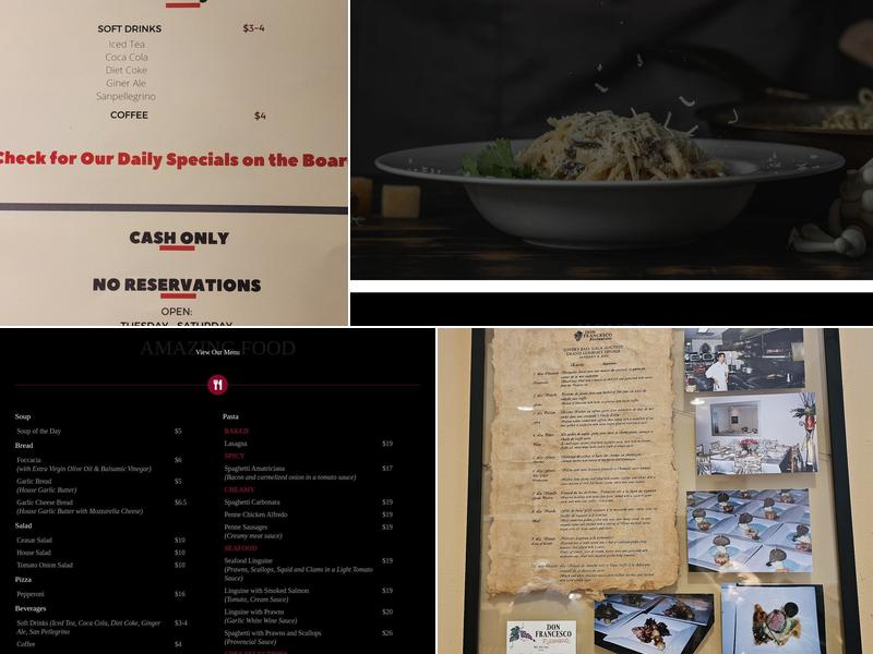 Kinemi's Kitchen Menu