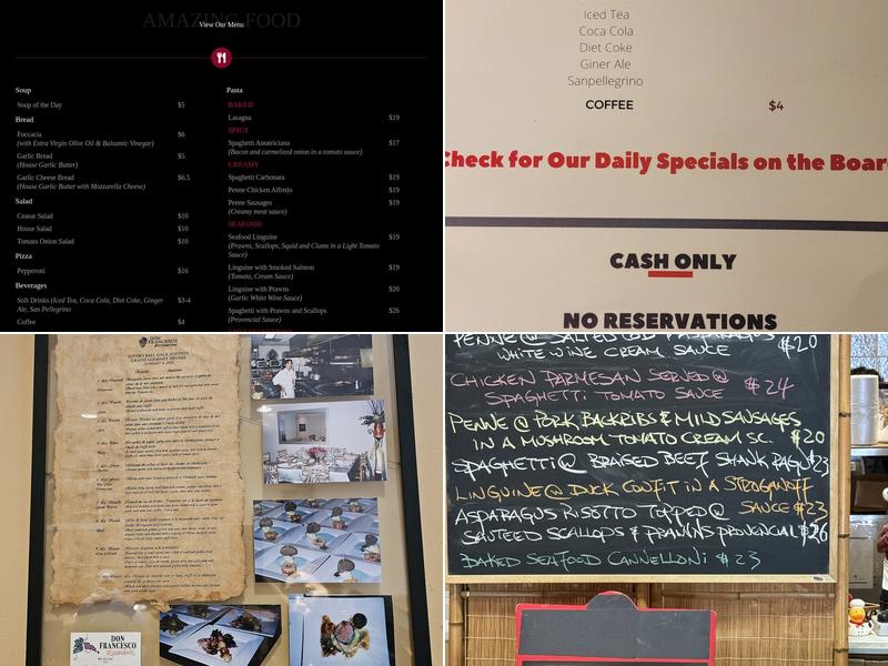 Kinemi's Kitchen Menu