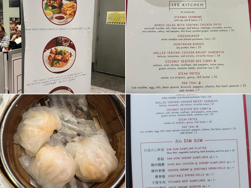 LEE Kitchen Menu
