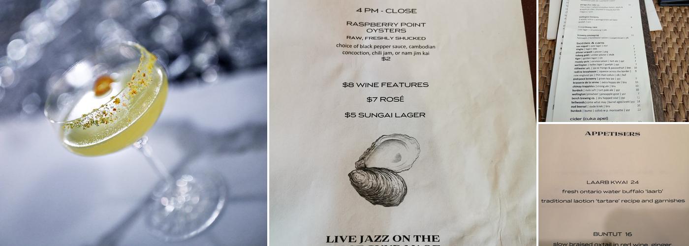 Loloan Lobby Bar Menu