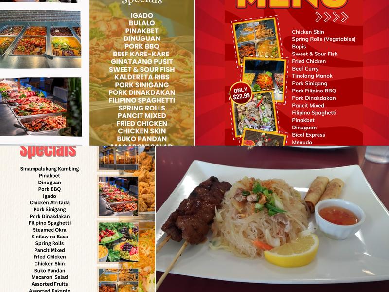 Barkada Grill - North Menu