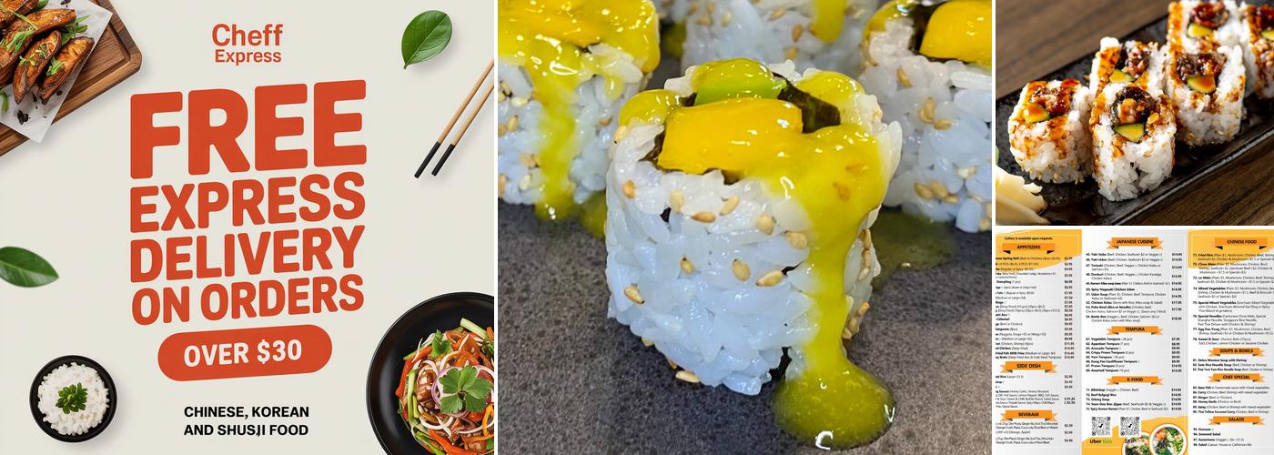 Chef Express Menu