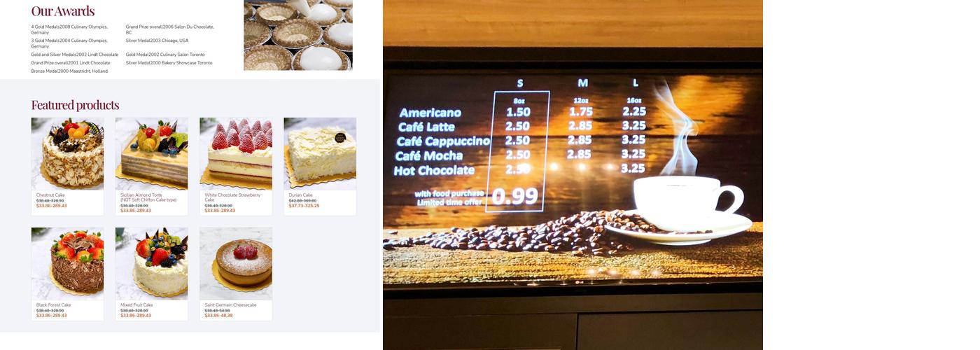 Saint Germain Bakery Menu