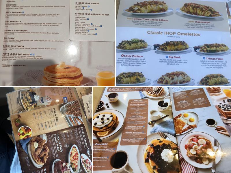 IHOP Menu