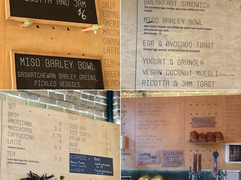 Birds & The Beets Menu