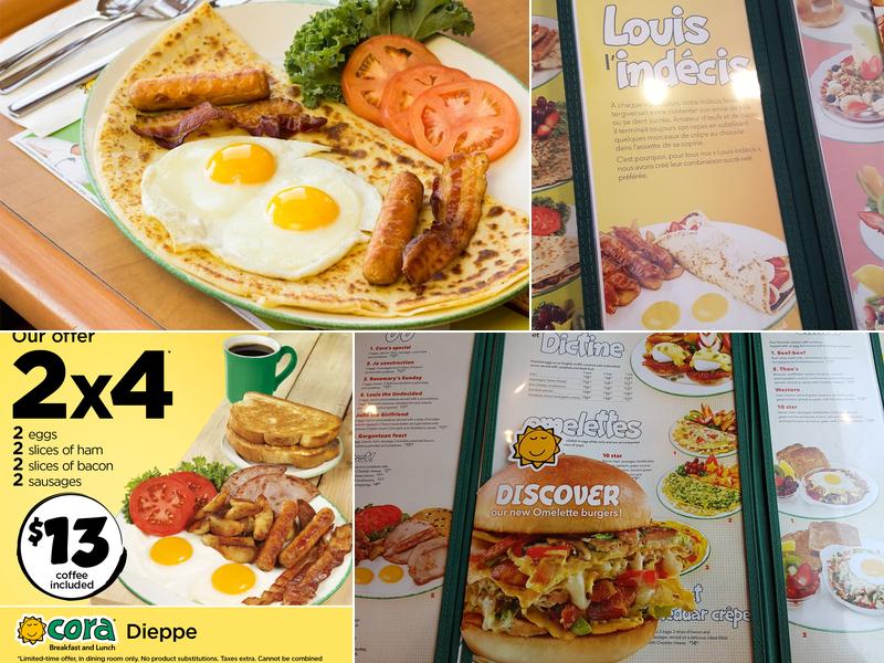 Cora Breakfast and Lunch Menu