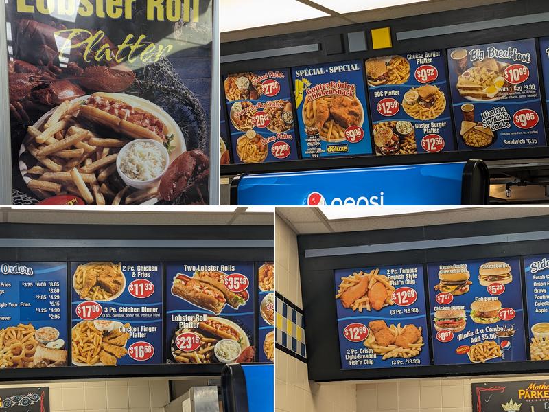 Deluxe French Fries Menu