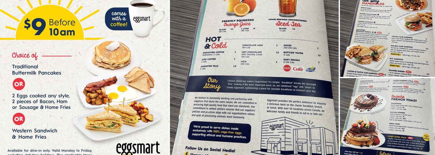Eggsmart Menu