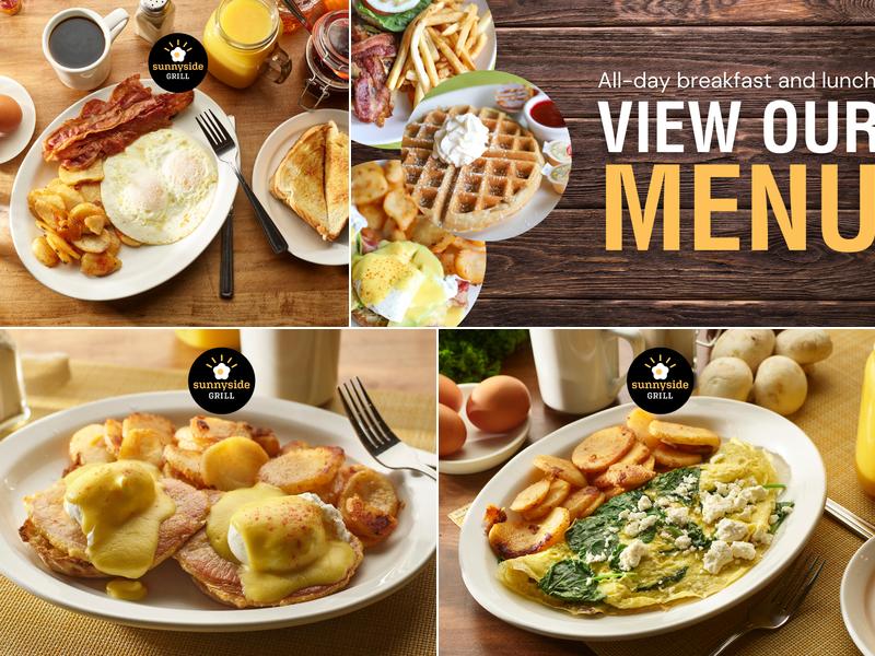 Sunnyside Grill Burlington Menu
