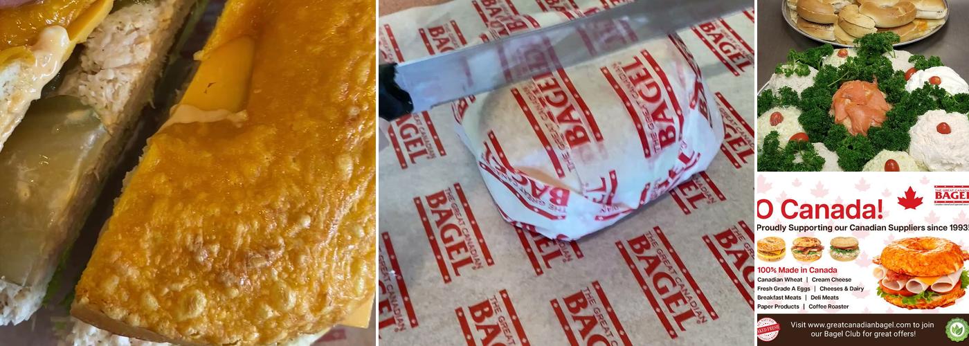 The Great Canadian Bagel Menu