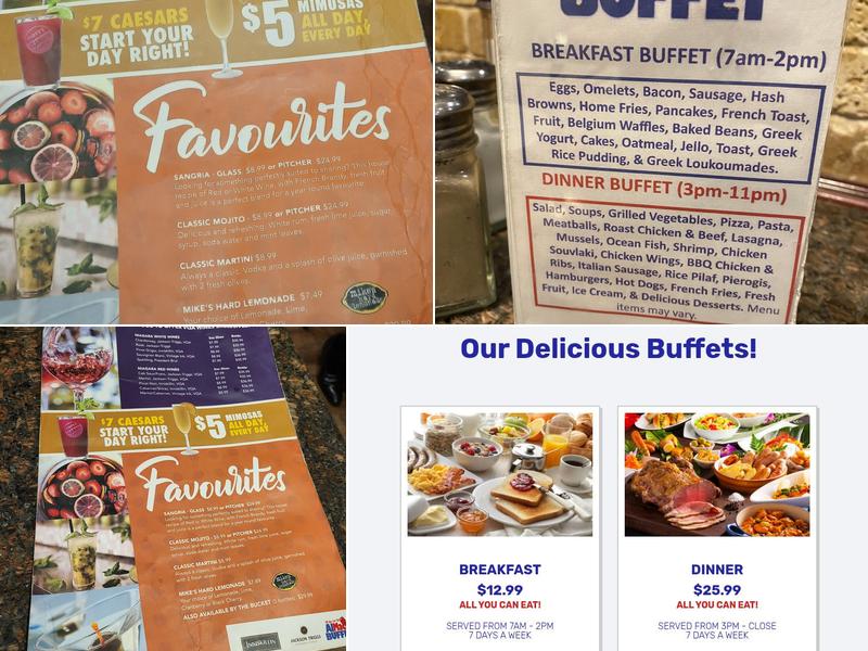 AlMacs Buffet Menu