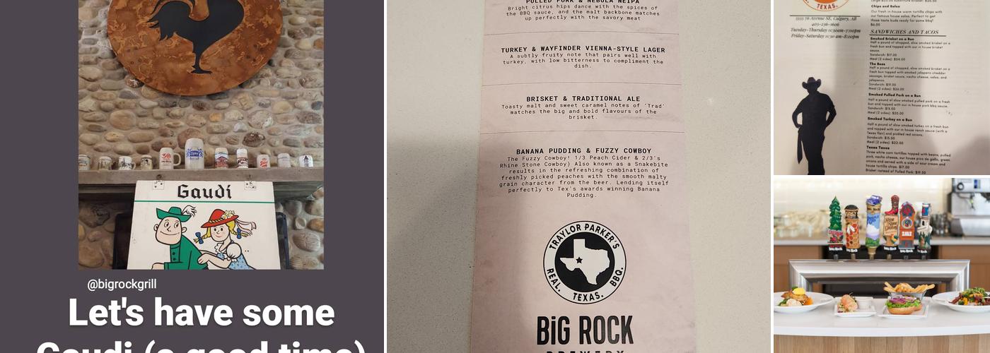 Traylor Parker's at Big Rock Brewery Menu