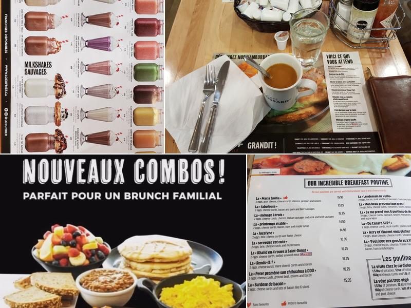 L'Oeufrier DDO Déjeuner et Dîner Menu