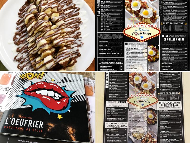 L'Oeufrier (Chabanel) Menu