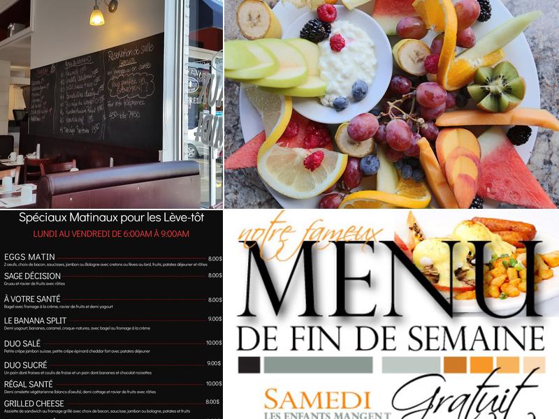 Restaurant L'Oeuf Cochon Menu