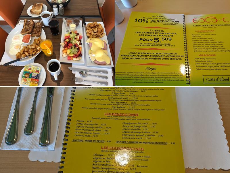 Restaurant L'Eggxotic Menu