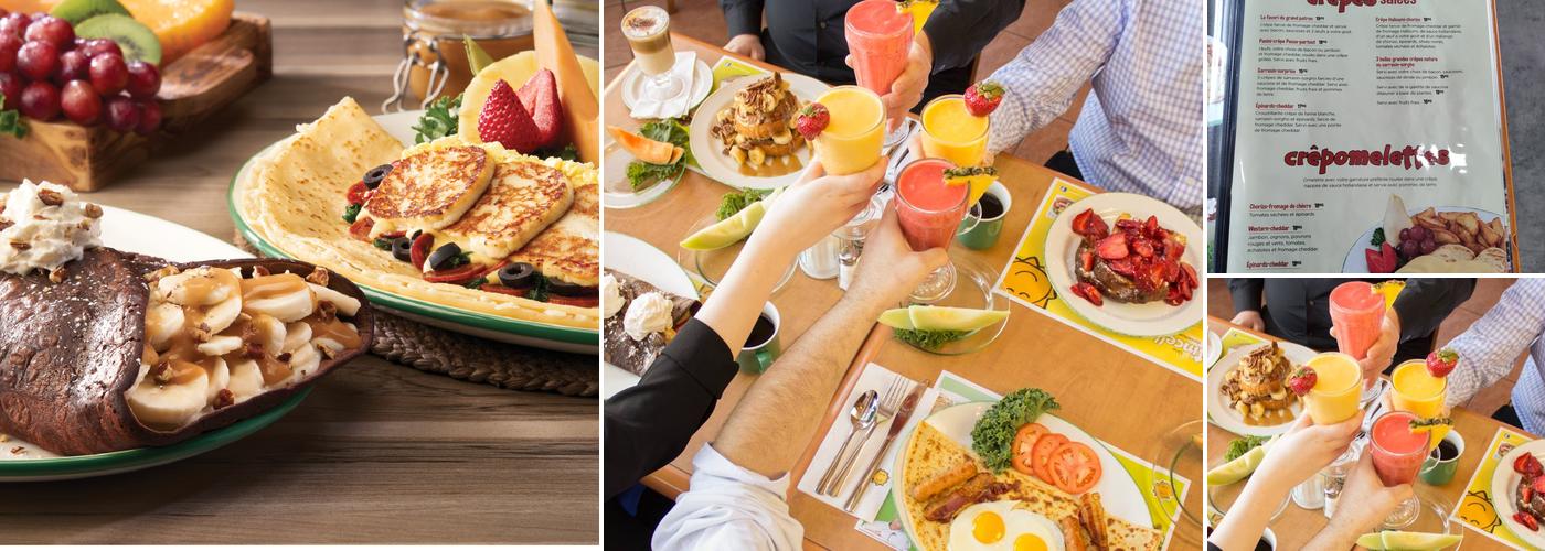 Cora déjeuners Menu