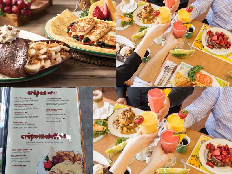 Cora déjeuners Menu