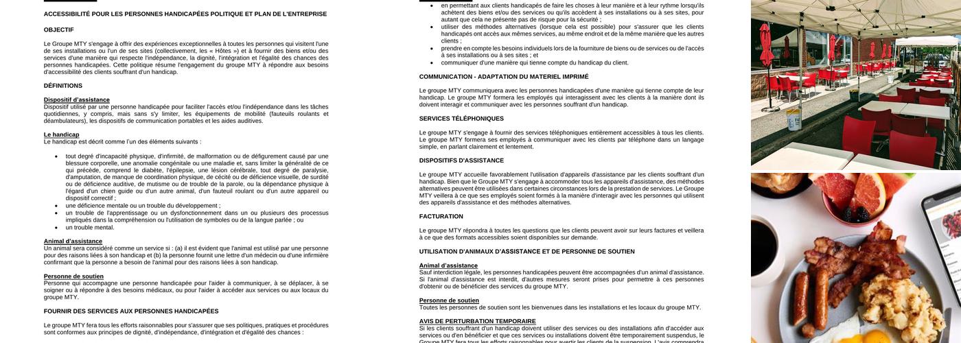 Allô mon Coco Décarie Menu