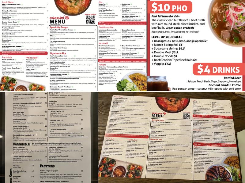 Brokenrice Vietnamese Restaurant Menu
